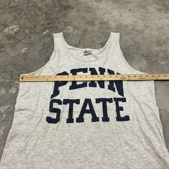Vintage 90’s Penn State Tank Top Size XL front And Back Hit Signal READ - Picture 4 of 8